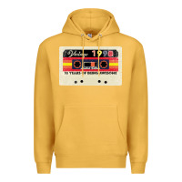 Mustard 30th birthday 30 years 1990 retro tape cassette Premium Hoodie - Bettercallsaul