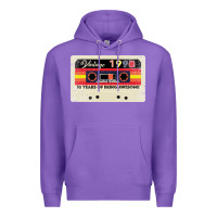 Purple 30th birthday 30 years 1990 retro tape cassette Premium Hoodie - Bettercallsaul