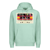 Seafoam 30th birthday 30 years 1990 retro tape cassette Premium Hoodie - Bettercallsaul