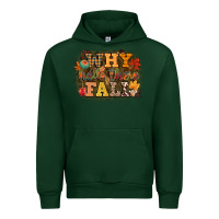 Forest Green why hello there fall Urban Hoodie - CowGirlArtShop