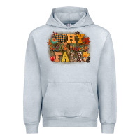 Heather Grey why hello there fall Urban Hoodie - CowGirlArtShop