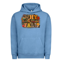 Pigment Pebble Blue why hello there fall Urban Hoodie - CowGirlArtShop