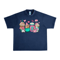 Valentines Day Gnomes Coffee Cups Urban Heavy Tee | Teevron