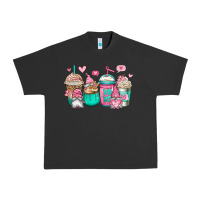 Pigment Black valentines day gnomes coffee cups Urban Heavy Tee - Jasminsmagicworld