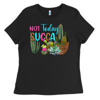 Black not today succa Ladies Tee - RanaPortraitStore