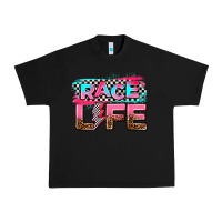 Black race life Urban Heavy Tee - AdoDesignShop