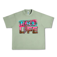 Oil Green race life Urban Heavy Tee - AdoDesignShop