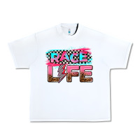 White race life Urban Heavy Tee - AdoDesignShop