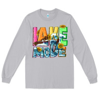 Moon Dust Lake mode summer Long Sleeve Tee - NancyCooperArtShop