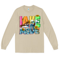 Mushroom Lake mode summer Long Sleeve Tee - NancyCooperArtShop