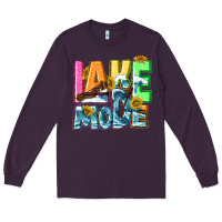 Plum Lake mode summer Long Sleeve Tee - NancyCooperArtShop