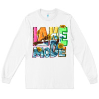 White Lake mode summer Long Sleeve Tee - NancyCooperArtShop