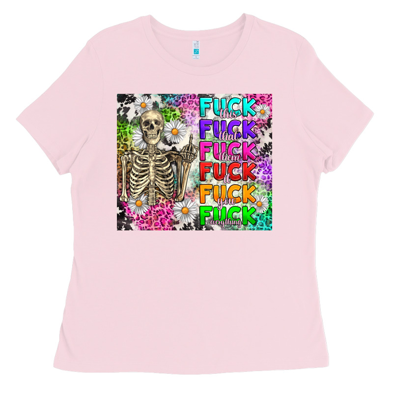 Fuck This Fuck That Ladies Tee by RanaPortraitStore | Teevron