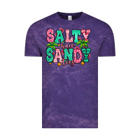 Cloud Purple salty hair sandy toes Vintage Tee - Jasminsmagicworld