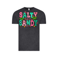 Vintage Black salty hair sandy toes Vintage Tee - Jasminsmagicworld