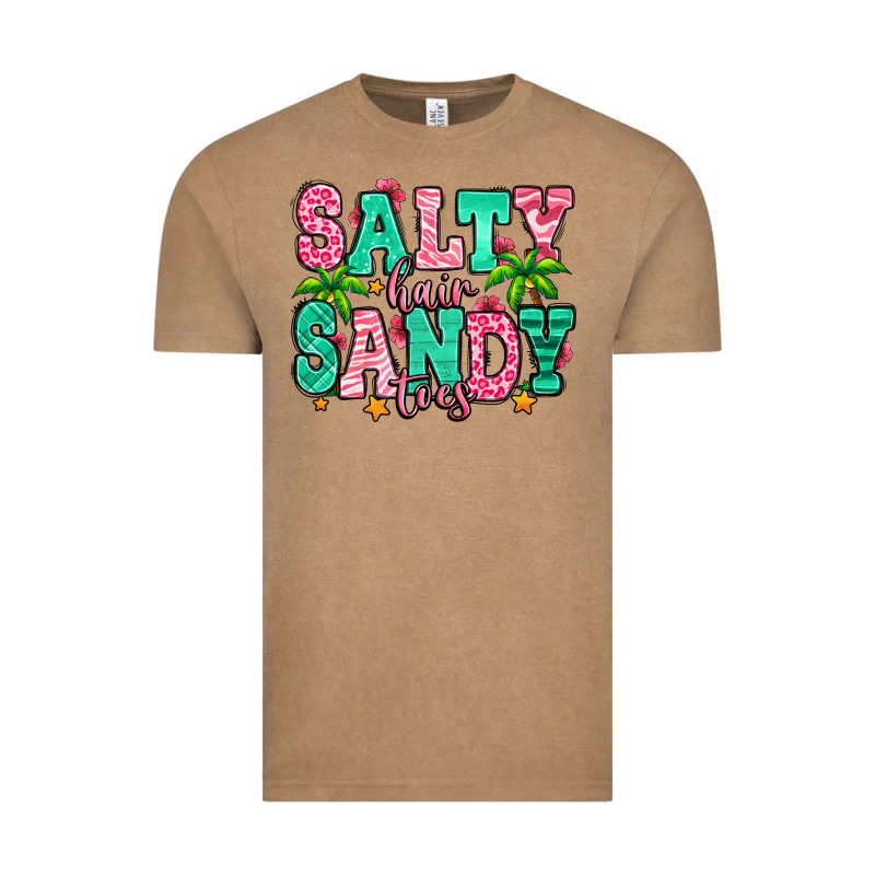 Salty Hair Sandy Toes Vintage Tee by Jasminsmagicworld | Teevron