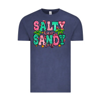 Vintage Denim salty hair sandy toes Vintage Tee - Jasminsmagicworld
