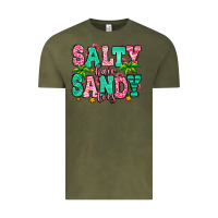 Vintage Olive salty hair sandy toes Vintage Tee - Jasminsmagicworld