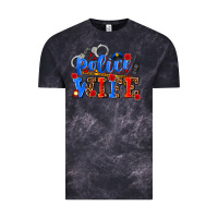 Cloud Black police wife Vintage Tee - AdoDesignShop