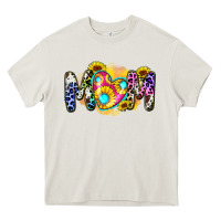Cream mom sunflower Heavy Core Tee - Zillion Design Studio
