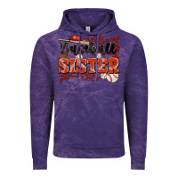 Cloud Purple baseball sister Vintage Hoodie - JahusDesignShop