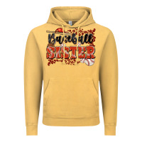 Vintage Mustard baseball sister Vintage Hoodie - JahusDesignShop