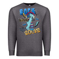 Charcoal Heather rock your Premium Sweatshirt - Artiststas