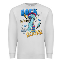Dove Grey rock your Premium Sweatshirt - Artiststas
