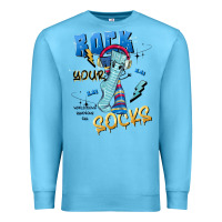 Ocean Blue rock your Premium Sweatshirt - Artiststas
