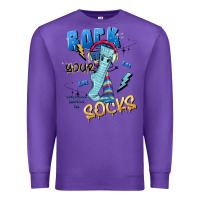 Purple rock your Premium Sweatshirt - Artiststas