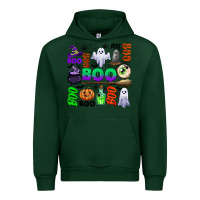 Forest Green boo halloween Urban Hoodie - CowGirlArtShop