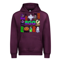 Mauve Wine boo halloween Urban Hoodie - CowGirlArtShop