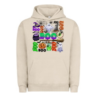 Pigment French Oak boo halloween Urban Hoodie - CowGirlArtShop
