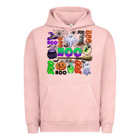 Pigment Salmon boo halloween Urban Hoodie - CowGirlArtShop