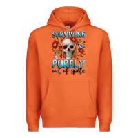 Carrot surviving purely out of spite Premium Hoodie - JahusDesignShop