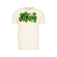 Vintage Arctic cowhide and leopard shamrocks Vintage Tee - AdoDesignShop