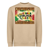 Mushroom strong black queen tumbler Heavyweight Sweatshirt - Artiststas