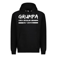 Black Grumpa Premium Hoodie - Bettercallsaul