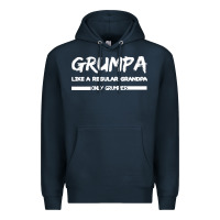 Navy Grumpa Premium Hoodie - Bettercallsaul