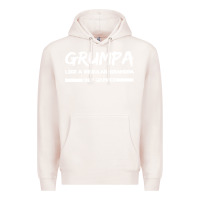 Pale Pink Grumpa Premium Hoodie - Bettercallsaul