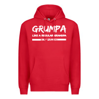 Red Grumpa Premium Hoodie - Bettercallsaul
