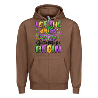 Chestnut let the shenanigans begin Zipper Hoodie - MaliasSmallBusiness