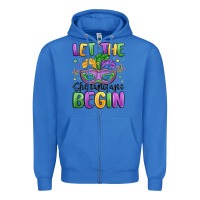 True Royal let the shenanigans begin Zipper Hoodie - MaliasSmallBusiness
