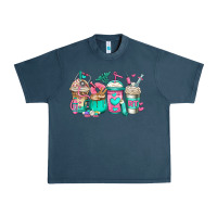 Midnight Navy rt respiratory therapist coffee cups Urban Heavy Tee - Jasminsmagicworld