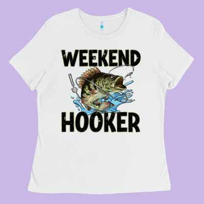 Weekend Hooker Ladies Tee Designed By Jahusdesignshop