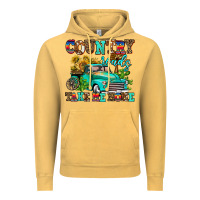 Country Roads Take Me Home Vintage Hoodie | Teevron