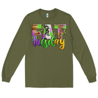 Army Green fat tuesday mardi gras Long Sleeve Tee - Jasminsmagicworld