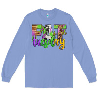 Colony Blue fat tuesday mardi gras Long Sleeve Tee - Jasminsmagicworld