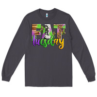 Smoke fat tuesday mardi gras Long Sleeve Tee - Jasminsmagicworld