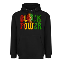 Black Juneteenth Lion King Black Power Heavyweight Hoodie - LillyAllenDesigns